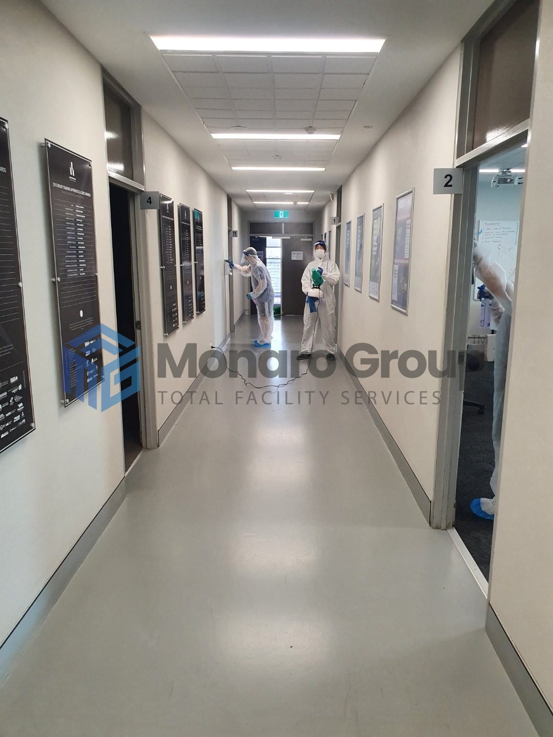 Monaro Group team and facility cleaning project 14
